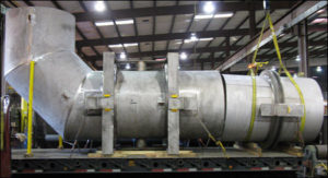 72" Double Gimbal and Single Hinged Flanged and Flued Head Expansion Joints