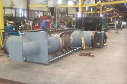 Hydro test observed