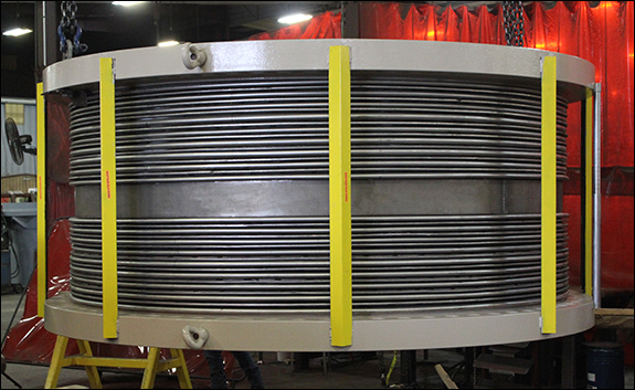 116" Universal Expansion Joint for a Water Supply System in California